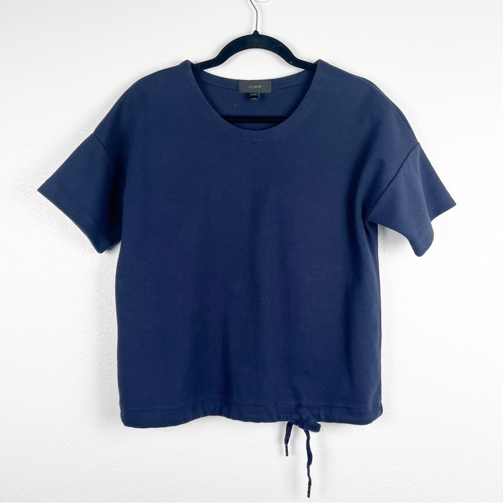J Crew Short Sleeve Drawstring‎ Tee